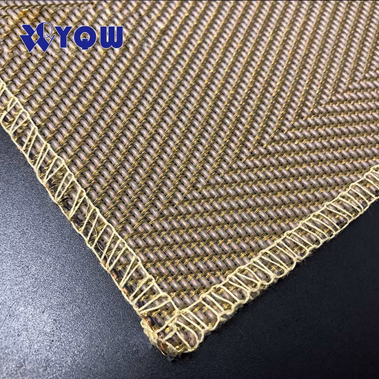 Copper Silicone Gel Cushion Pad for Short Cycle Hot Press Machine