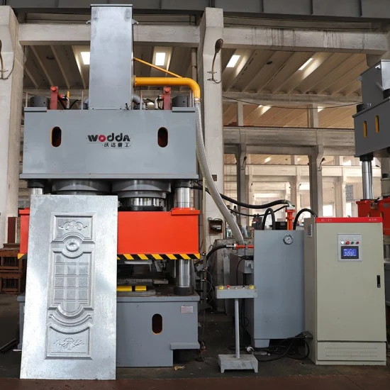 2500 Tonnen/3000 Tonnen hocheffiziente automatische Eisen-Stahl-Metall-Türpaneel-Prägetürhaut-Hydraulikpresse/Pressmaschine mit CE- und ISO9001-Doppelwirkung
